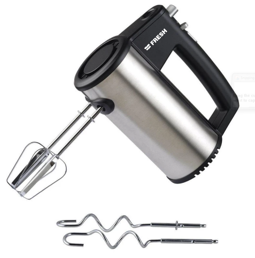 Fresh hand mixer with 5 speeds, 400 watts