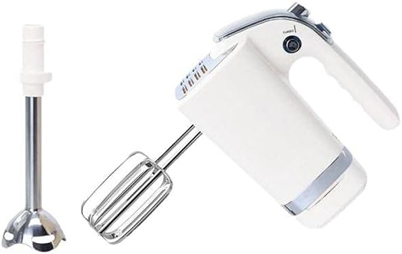 Tornado HM-400S Plastic Hand Mixer, 400 Watt - White