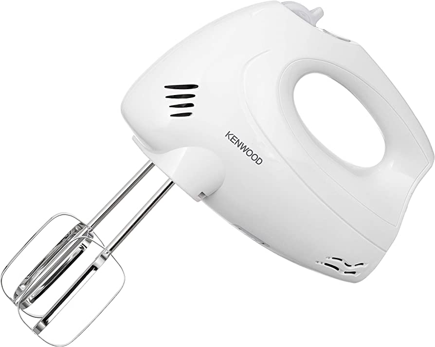 Kenwood Hand Mixer 6 speed, turbo, plastic, White, HM330