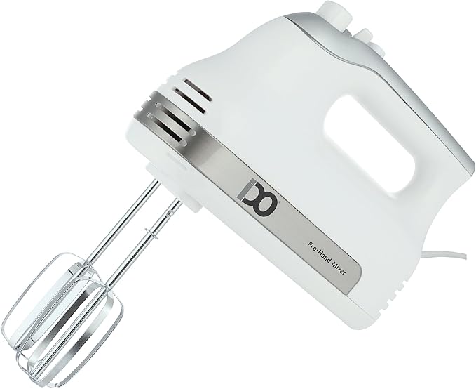 IDO HM500-WH Hand Mixer White خلاط يدوي 500 وات من ايدو ابيض