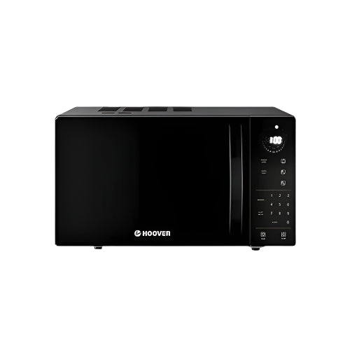 ميكروويف هوفر 25 لتر 900 وات أسود HMW25STB-EGY، عملي بتصميم أنيق، إذابة تجميد، 6 مستويات للطاقة وضمان سنة – Hoover 25L Microwave 900W Black.