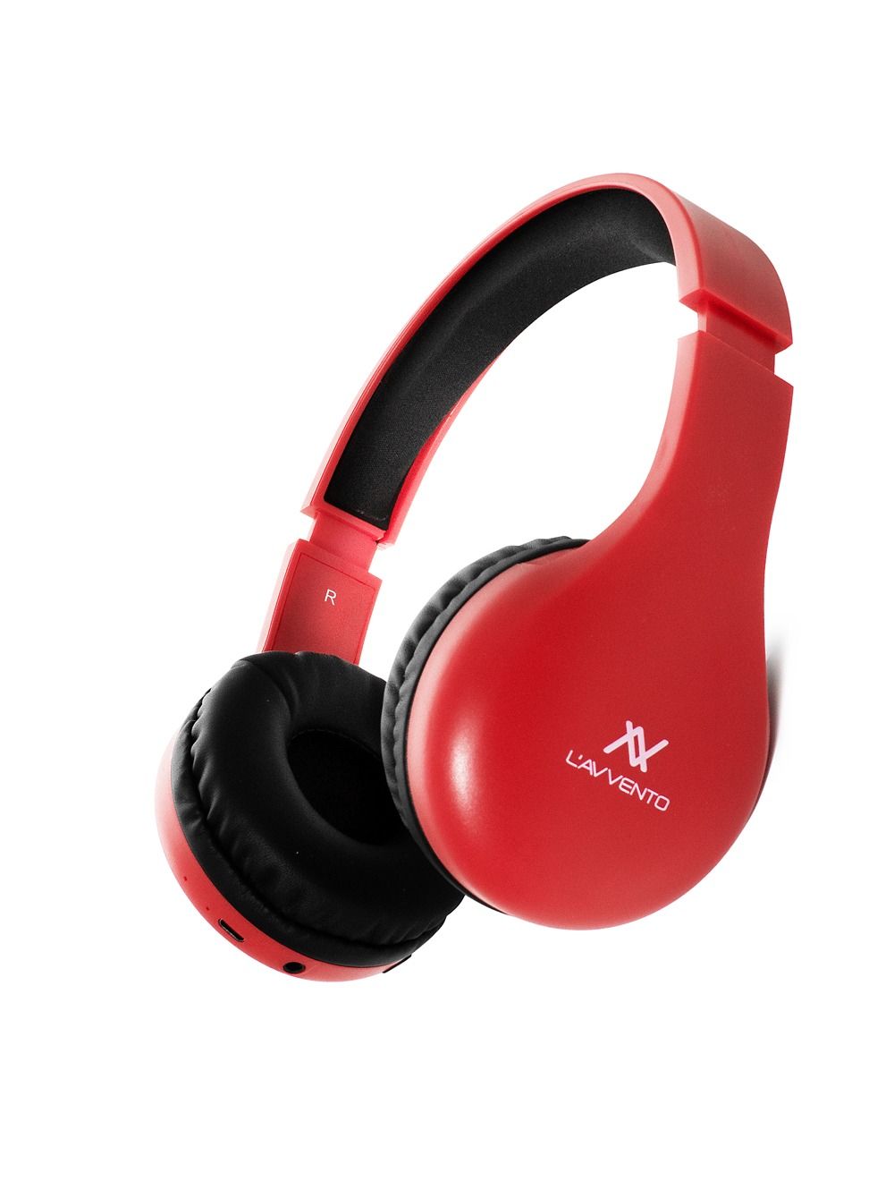 L'AVVENTO (HP11R) Bluetooth Headphone with Stereo Plug - Red