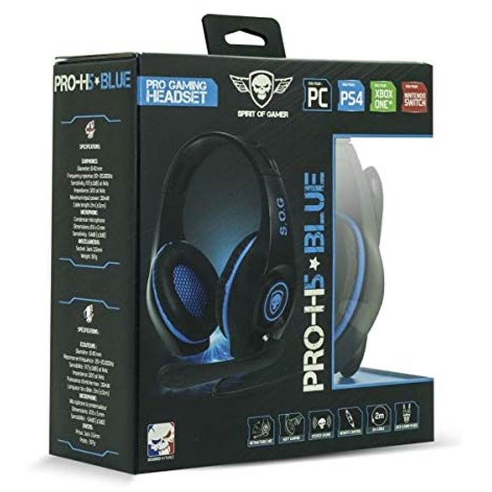 Spirit HP147 of Gamer PRO-H5 Gaming Headset - Blue