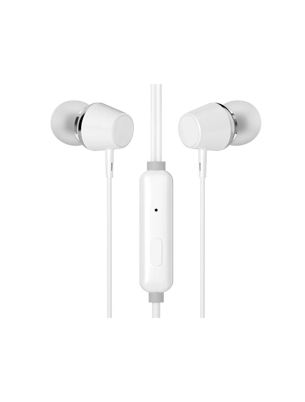 HP DHE-7000 3.5mm wired Earphone With Mic - White HP541