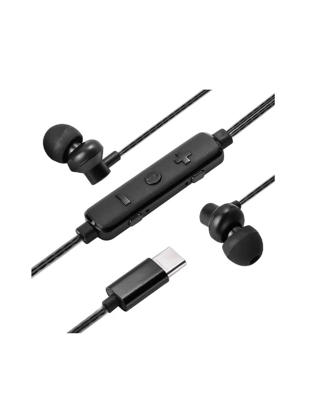 HP DHH-1127 Wired Type-C Earphone - Black HP565