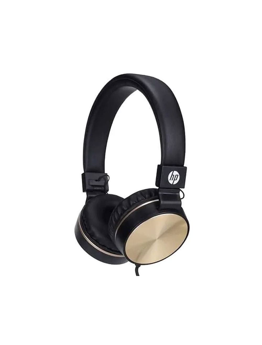 HP DHH-1206 Wired 3.5 music Headphone - Balck HP572