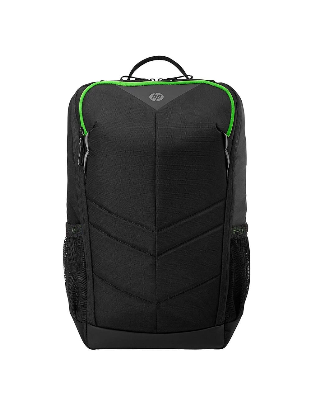 شنطة HP Pavilion Gaming 15.6" Backpack – Black, مقاومة للماء بحماية للأجهزة وجيوب متعددة مع ضمان سنة وتوصيل سريع من Cairo Drop.