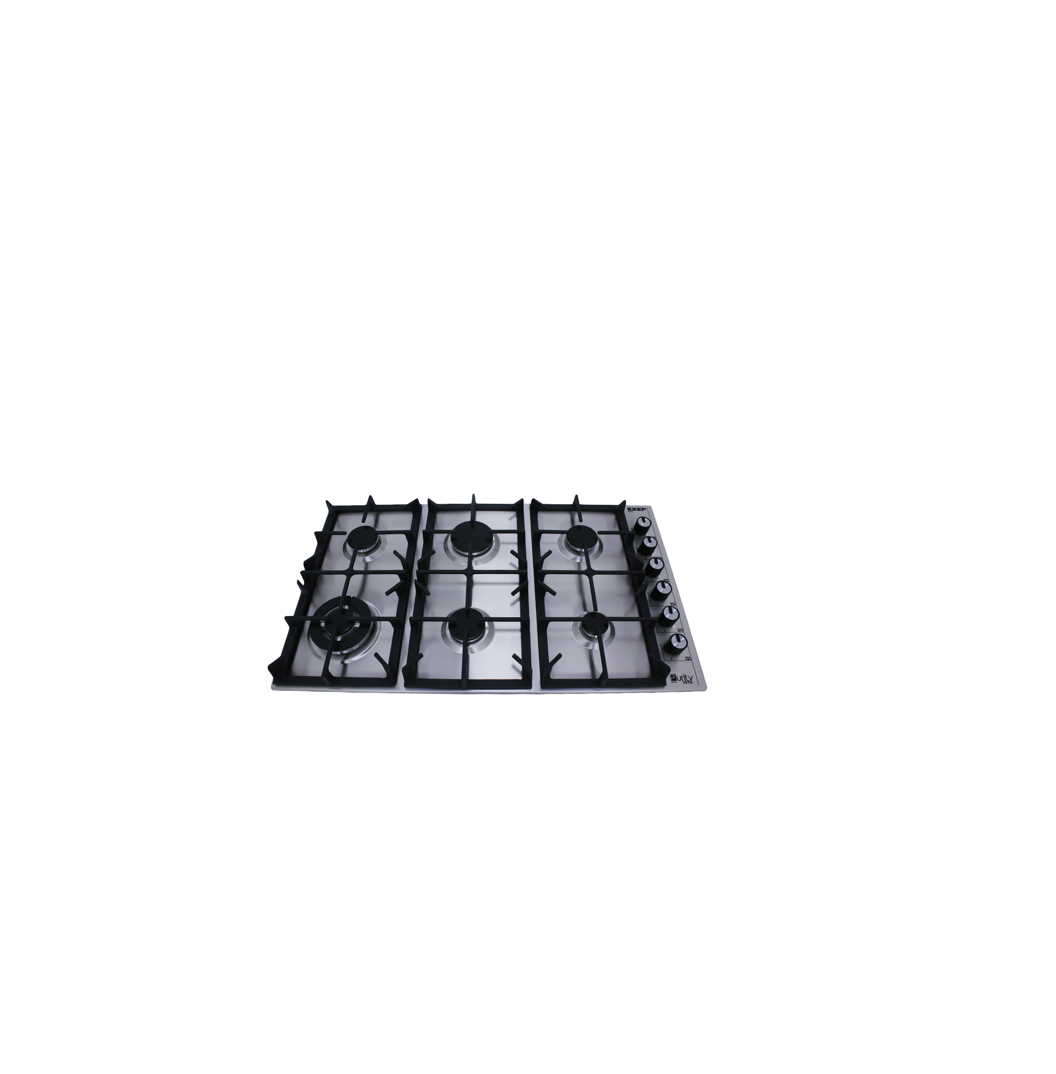 HPT903S Gas Hob 6 Eyes Heavy Duty Grids