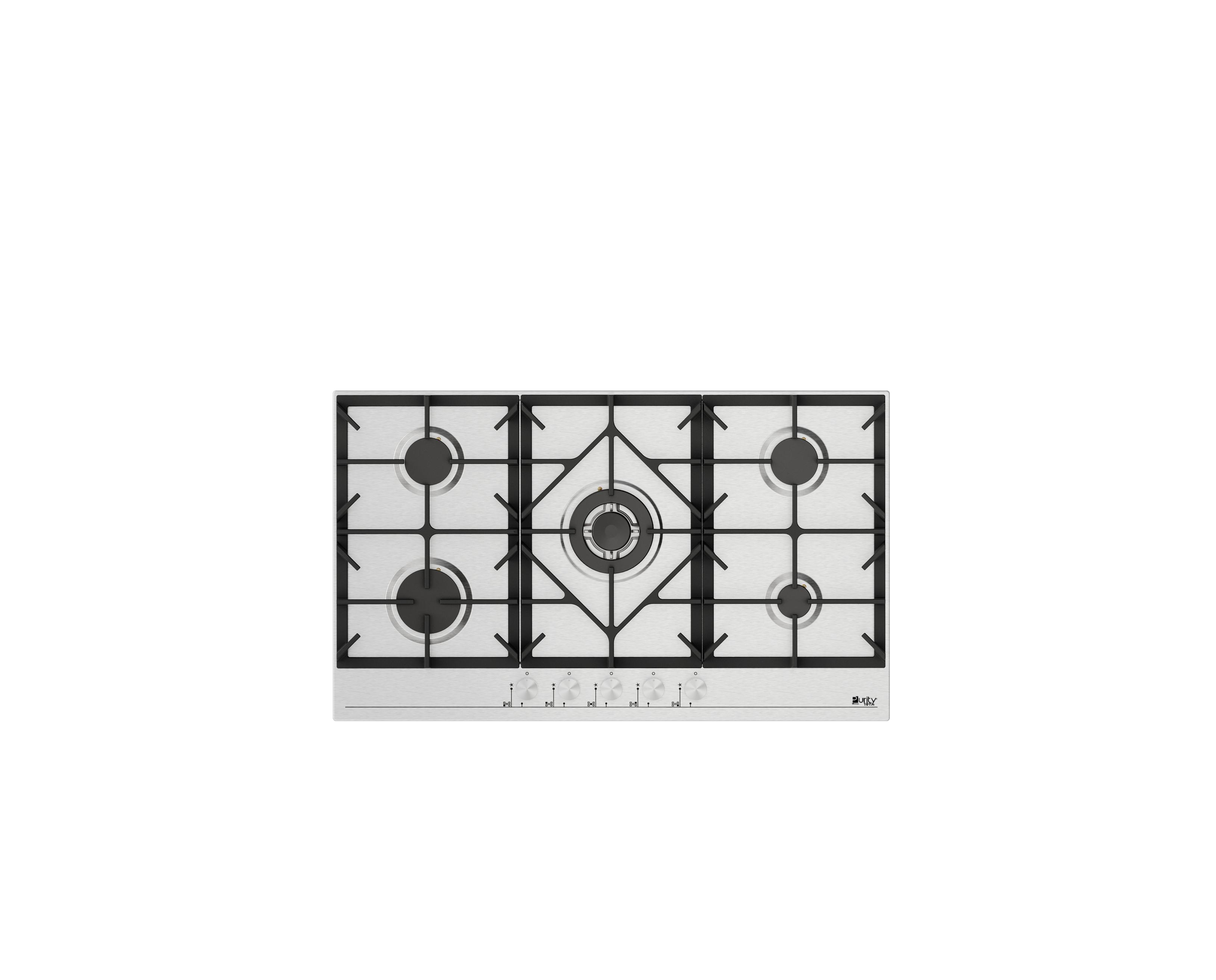 Hobs Notch Purity’s HPT906S top-notch built-in hobs Gas Hob 5 Eyes Heavy Duty ...