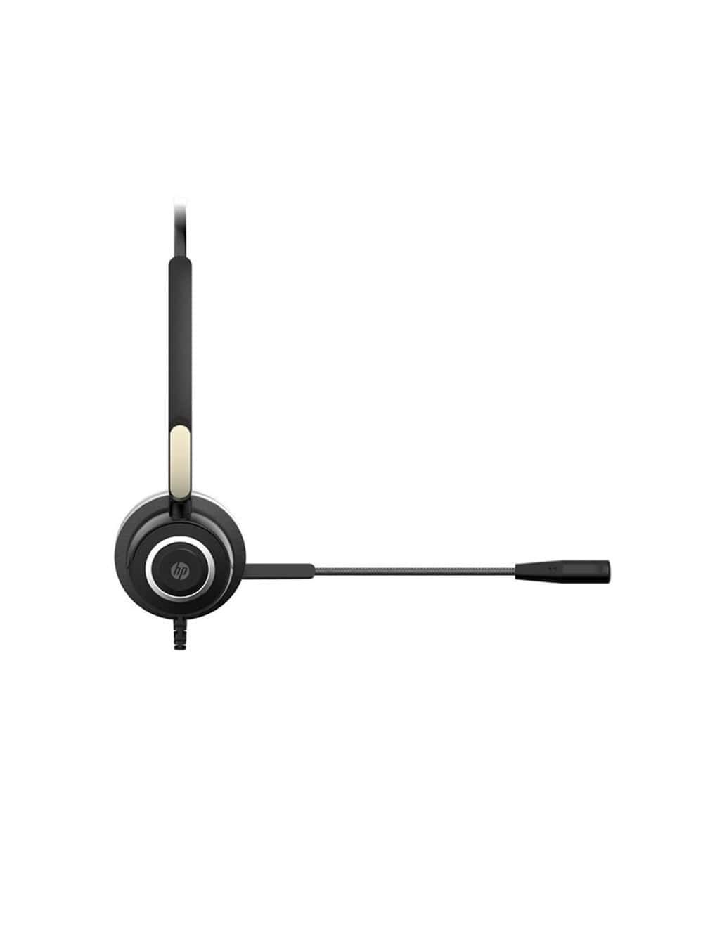 سماعة رأس HP DHE-8000 مع ميكروفون وضمان سنة، HP DHE-8000 wired headset with mic, 1-year warranty & fast delivery.