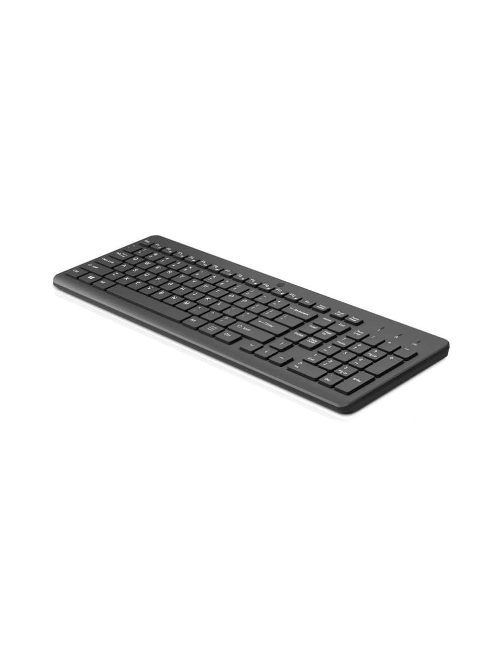 اشترِ HP Wireless Keyboard 220 أسود، كيبورد لاسلكي عملي بتصميم Slim، بطارية طويلة العمر، مؤشرات LED، متوافق مع Windows، ضمان سنة وتوصيل سريع.