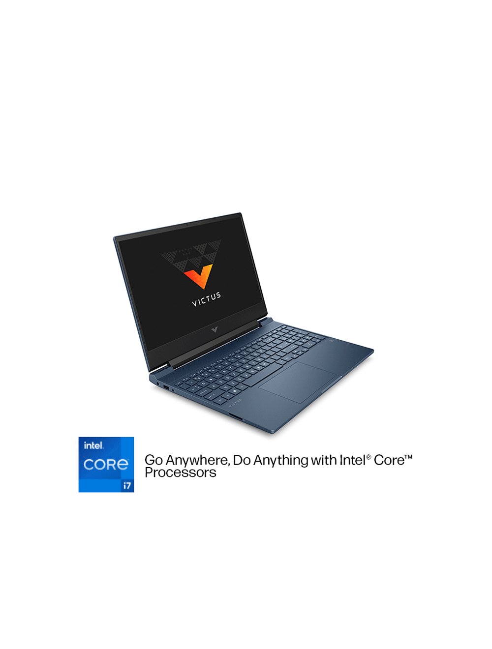 HP Victus 15-fa1006ne بمعالج i7 وRTX 3050، أداء قوي وتصميم أنيق، شاشة FHD 15.6، رام 16GB، SSD 512GB – مناسب للألعاب والتصميم.