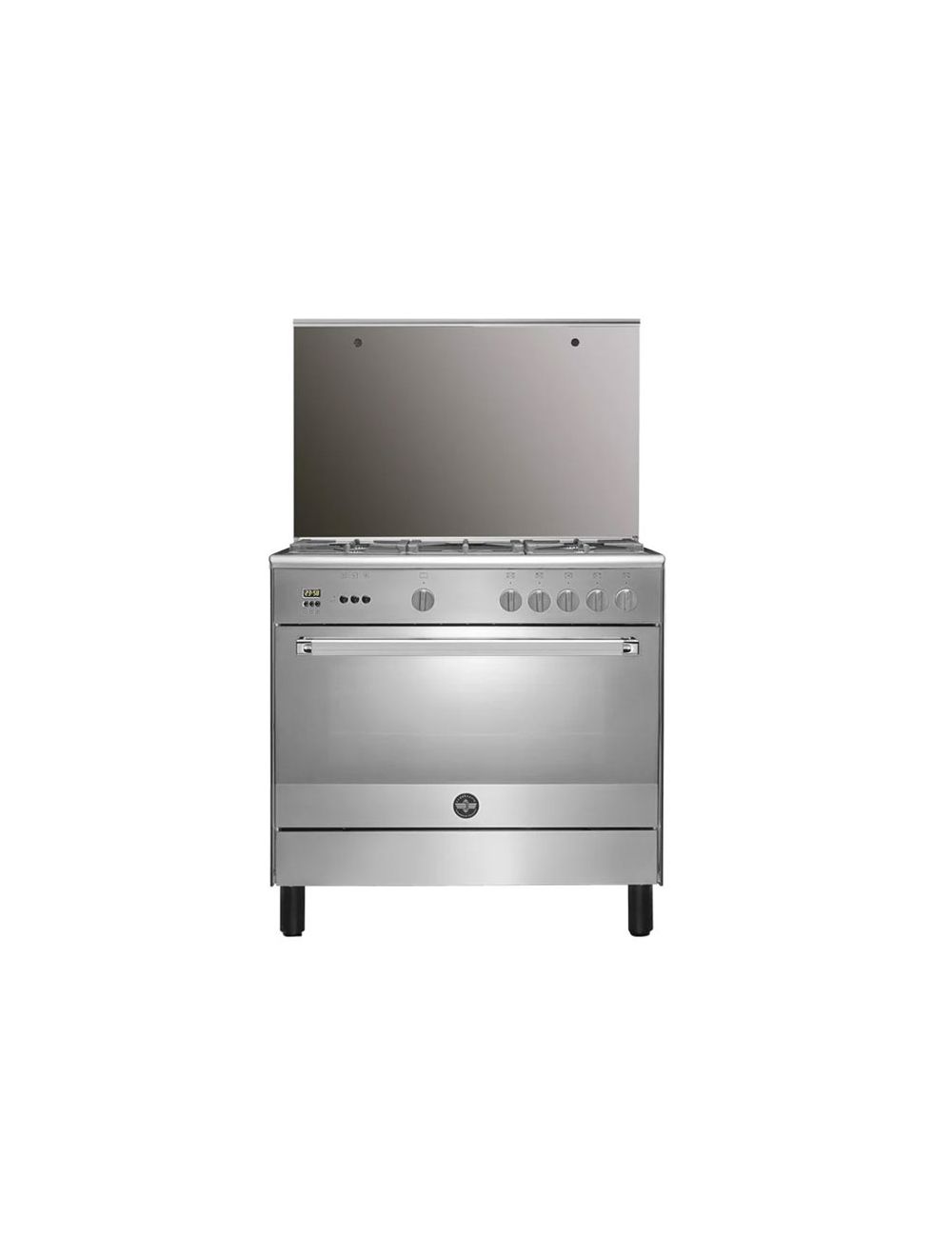 La Germania Freestanding Cooker 5 Gas Burners 90 x 60 cm - Stainless Steel - 9C10GLA1X4AWW