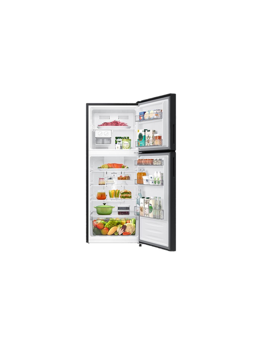 Samsung Refrigerator 340 Liter No Frost - Black - RT33DG3000BVMR