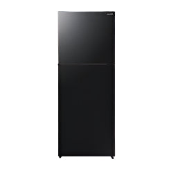 Samsung rt33dg3000bvmr refrigerator 340 liter no frost black with all-around cooling tempered glass shelves LED lighting and energy class A.