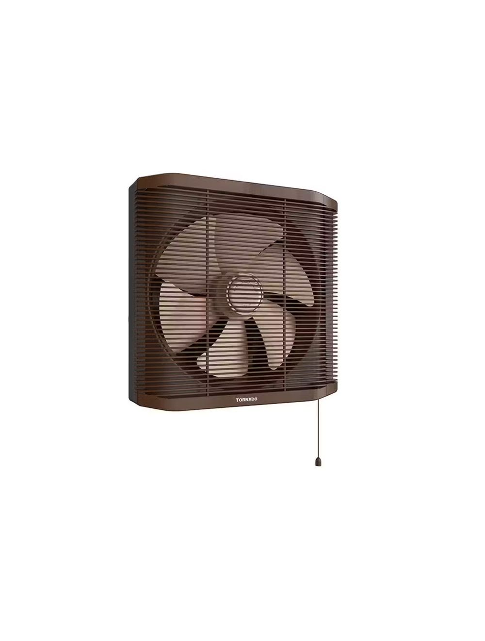 Tornado Bathroom Ventilating Fan 20 CM Privacy Grid - Creamy x Brown - TVS-20CN