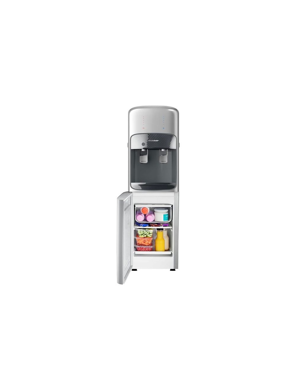 Koldair Water Dispenser Top Loading with Fridge Type AF 2.1 - Silver