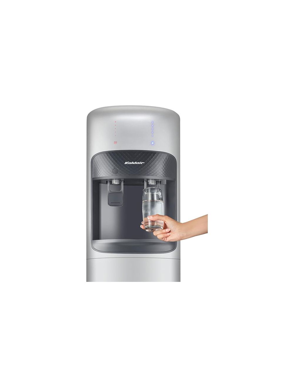 Koldair Water Dispenser Top Loading with Fridge Type AF 2.1 - Silver