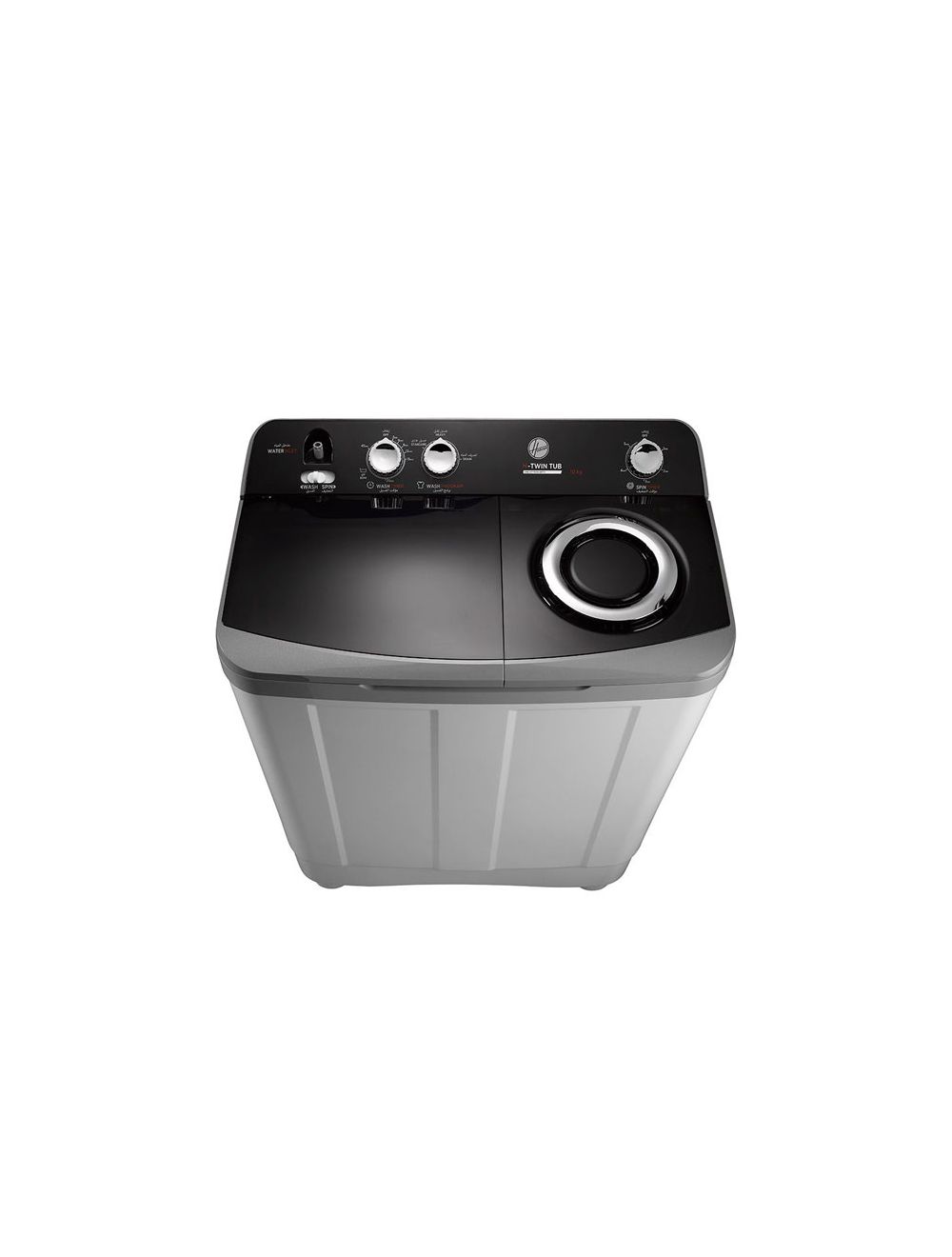 Hoover Washing Machine 10Kg Semi-Automatic - Gray - HW-HTTN10LSTO