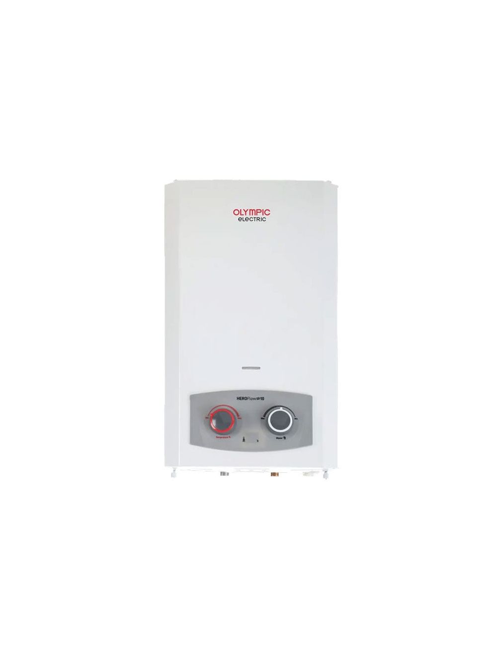 HT906Olympic Gas Tube Water Heater Digital 10  Liter - White - 5580