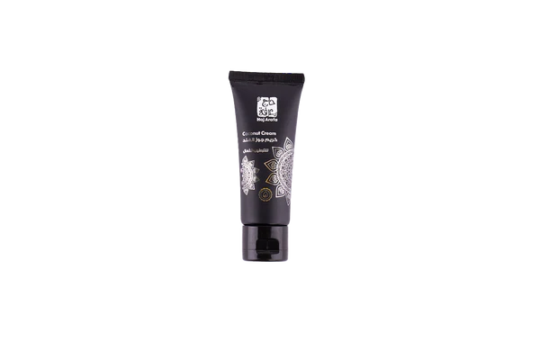 كريم جوز الهند من حج عرفة يمنح ترطيبًا عميقًا وتفتيحًا للبشرة الجافة –Hag Arafa Coconut Cream provides deep hydration and brightening for dry skin.
