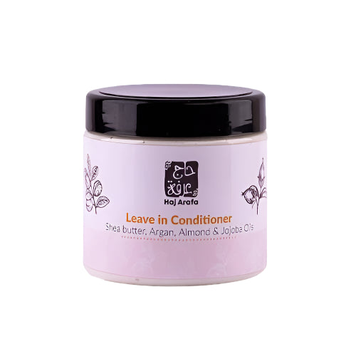 بلسم تصفيف حاج عرفة بتركيبة الزيوت الطبيعية لترطيب وتغذية الشعر بعمق – Hag Arafa Leave In Cream for deep hair nourishment & hydration.