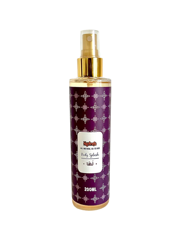 سبلاش الجسم من حاج عرفة 200 مل يمنحك انتعاشًا يدوم طوال اليوم برائحة مميزة وسعر مناسب، Hag Arfa Body Splash keeps you fresh & confident daily.