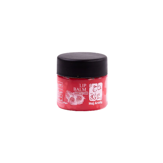 مرطب شفاه حج عرفة يوفر lip care طبيعي بتركيبة مغذية لترطيب وحماية الشفاه. | Hag Arfa lip balm delivers soft, nourished lips with extract.