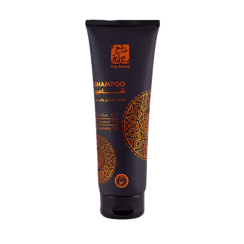 اكتشفي حاج عرفة شامبو 250 مل الذي يرطب الشعر ويغذيه بعمق ليمنحك مظهرًا صحيًاmoisturizes for a healthy, shiny look suitable for all hair types.