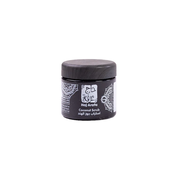سكراب القهوة حج عرفة يمنحك بشرة ناعمة ومشرقة بفضل مزيج القهوة الطبيعي الذي يزيل الجلد الميت ويرطب بعمق. Coffee scrub for smooth glowing skin.
