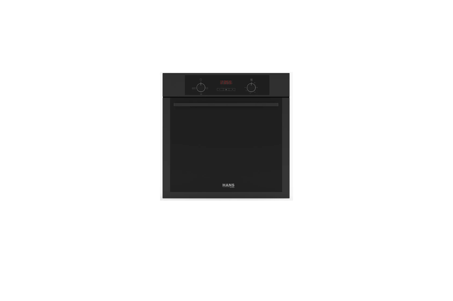 Hans Oven 60 cm Built in Gas with Grill and Cooling Fan HANS OGO202D.B