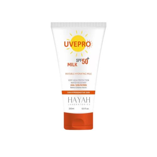 كريم لايت من UVEPRO SPF50+ حماية يومية خفيفة وتمتص سريعًا مع ترطيب ووقاية من التجاعيد، UVEPRO Light SPF50+ offers fast-absorbing daily sun protection.