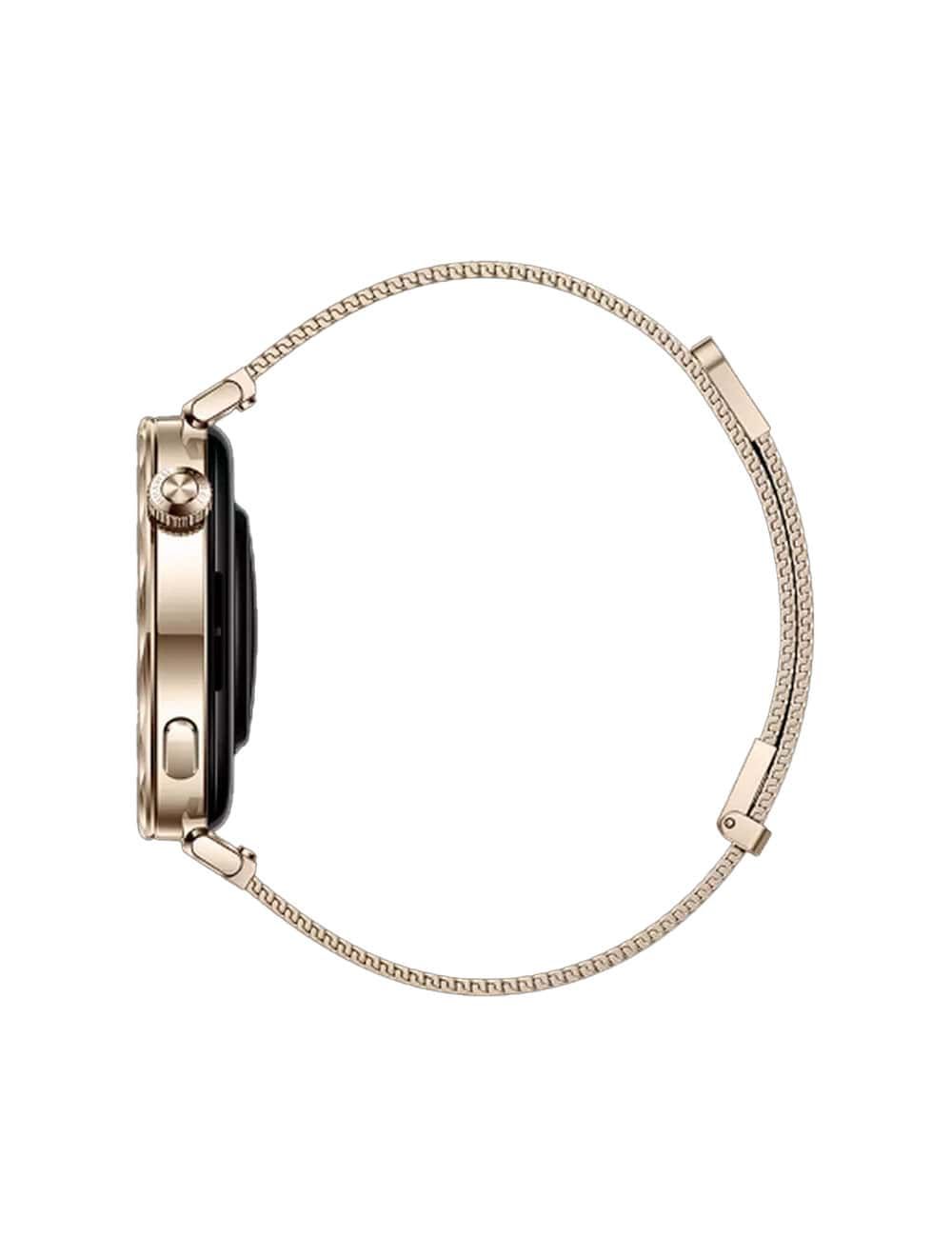 هواوي -ساعة ذكية- ذهبي بشاشة 41 مم وتقنيات تتبع الصحة والمكالمات | Huawei GT5 41mm Smartwatch Gold with health tracking and Bluetooth calling