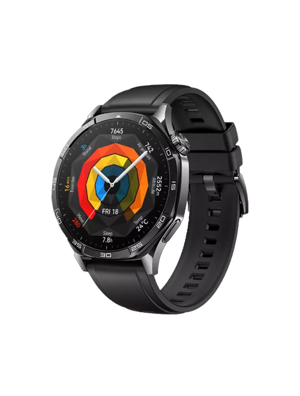 هاواوي اسود_ساعه GT5 بشاشة 1.96 ودعم المكالمات والصحة – Huawei GT5 46mm AMOLED, Bluetooth calls & health tools – اطلبها الآن من Cairo Drop.