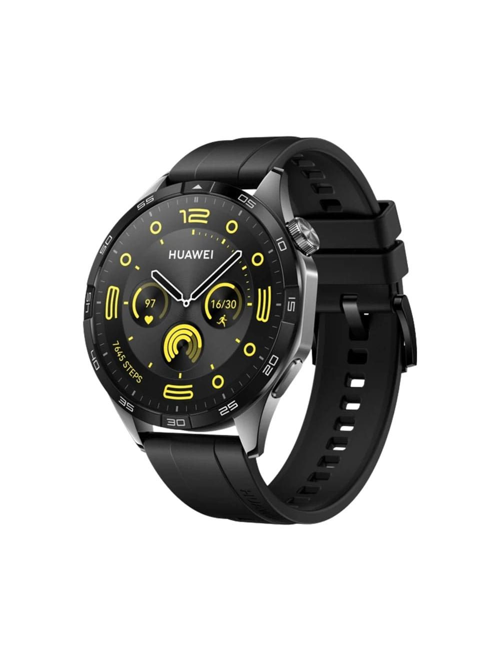 هواوي GT4 - ساعة ذكية - أسود بشاشة 1.43 بوصة و14 يوم بطارية | Huawei GT4 Smartwatch Black with 1.43-inch AMOLED display & 14-day battery life