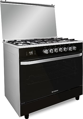 Fresh Hummer 90x60 Gas Cooker -Silver-Full Safty-Digital Stainless