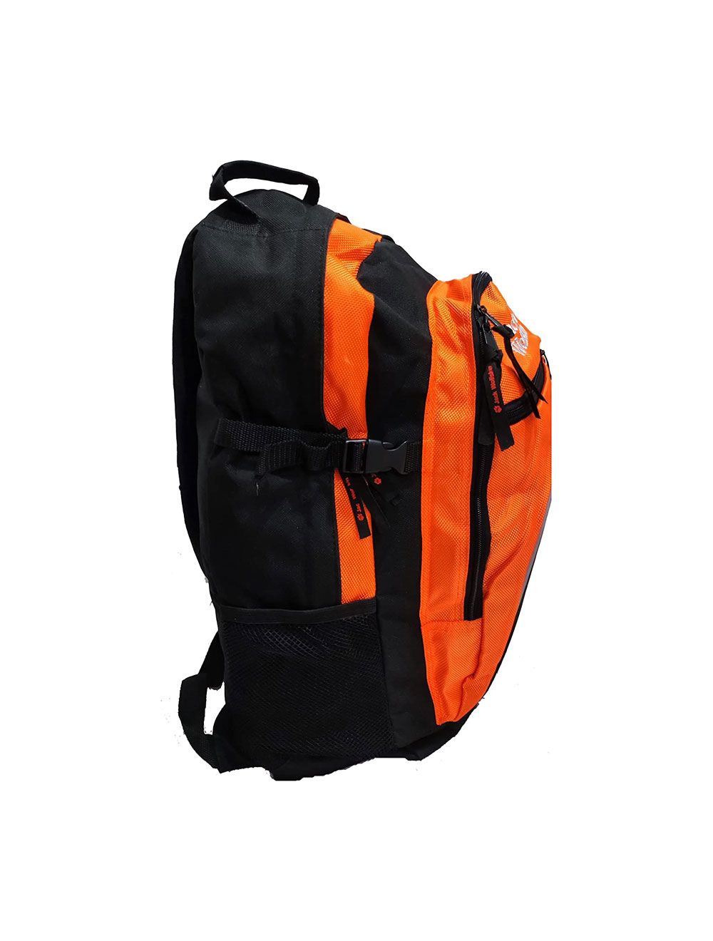 شنطة Jack Wolfskin كاجوال بحجم 18 بوصة مقاومة للماء وعصرية – Jack Wolfskin Casual Backpack 18" Black & Orange – مثالية للاستخدام اليومي براحة وأناقة.