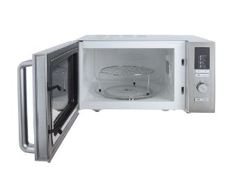 ميكروويف بشواية جاك، 25لتر، 1400وات، فضي-NGM25D2W