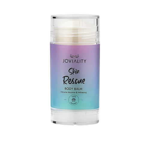 جوفياليتي سكين ريسكيو بادي بالم يرطب ويفتح البشرة بعمق بتركيبة طبيعية بزبدة الشيا – Joviality Skin Rescue Body Balm deeply hydrates and brightens dry skin naturally.