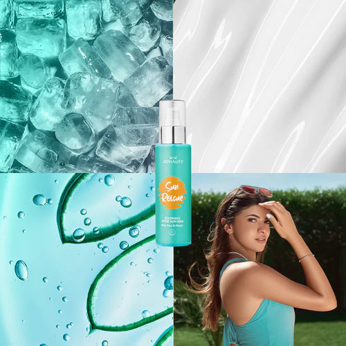 Sun Rescue Joviality Sun Rescue - After Sun Milk جوفياليتي صن ريسكيو بادي ميلك  يهدئ البشرة بعد الشمس ويقلل الجفاف والاحمرار بملمس خفيف سريع الامتصاص.