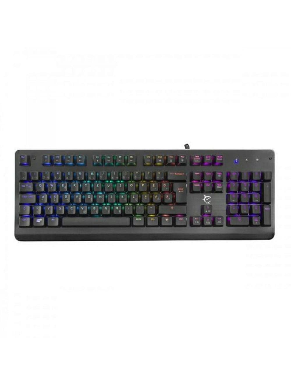 White Shark Keyboard TIPKOVNICA GK-2102 LEGIONNAIRE-X RGB / US - Black KB02X