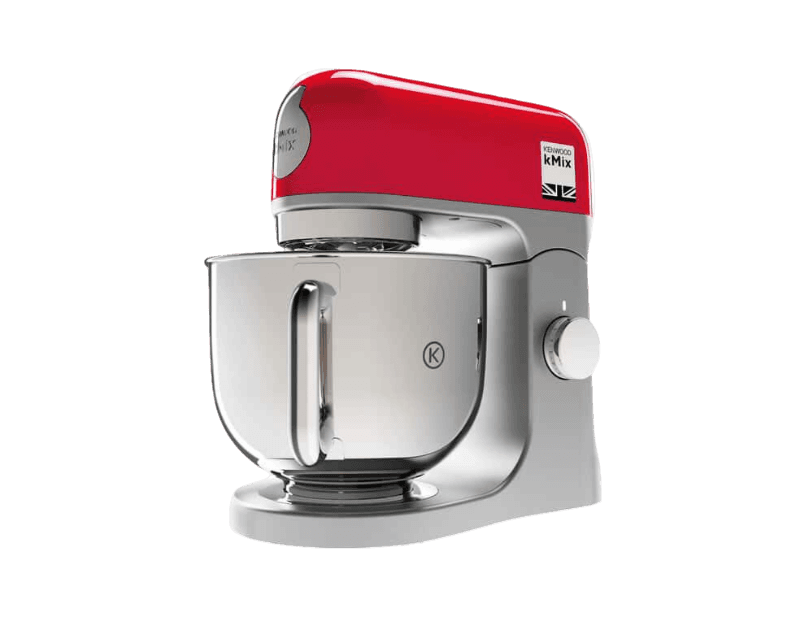 Kenwood KMX750RD Kmix Metal Stand Mixer, 1000 W - Red