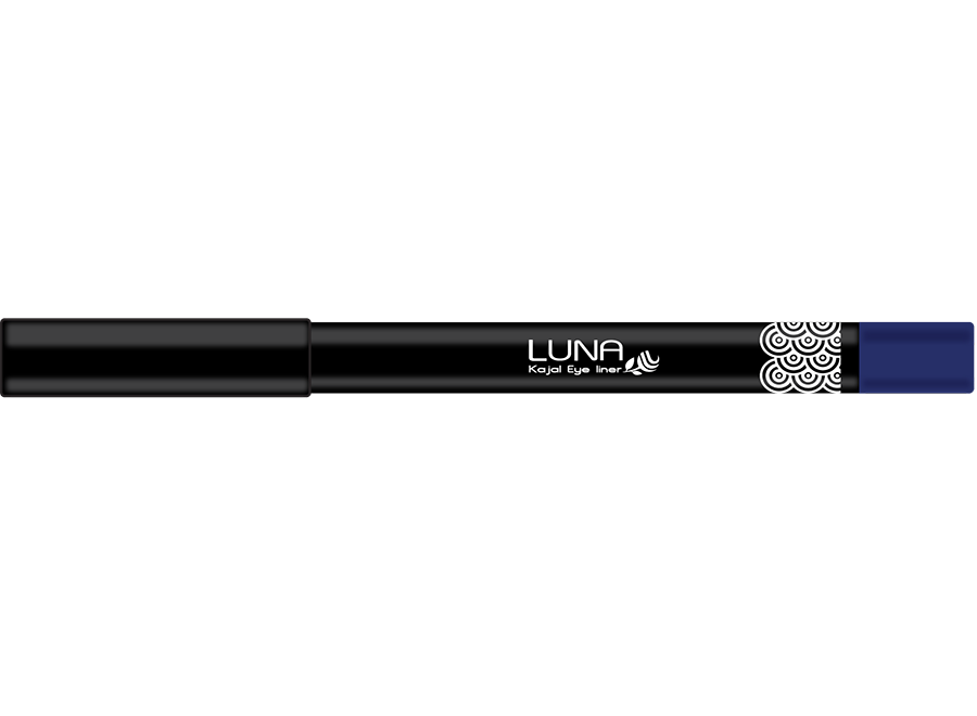 Luna Kajal Soft Eye Liner Pencil - Dark Blue No. 4