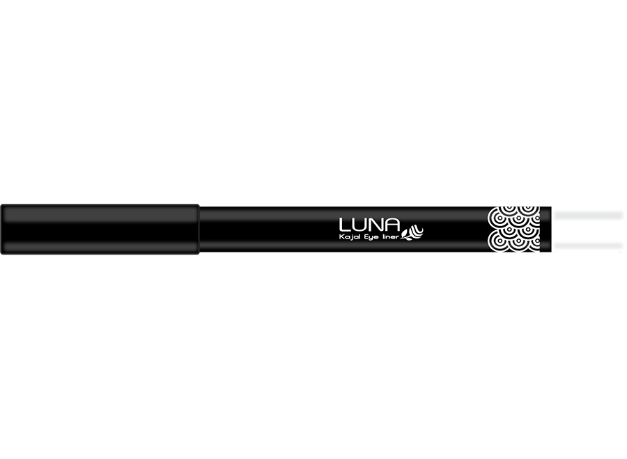 Luna Kajal Soft Eye Liner Pencil - White No. 12