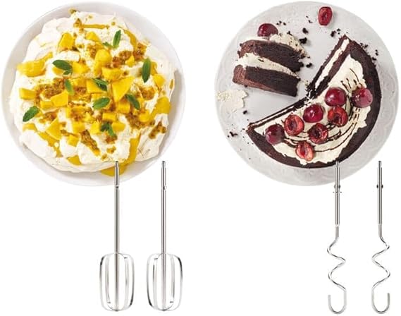 احصل على خلاط يدوي كينوود 450 وات بخاصية النبض لتحضير وصفاتك بسهولة وكفاءة. Buy the Kenwood hand mixer 450W for perfect mixing results.