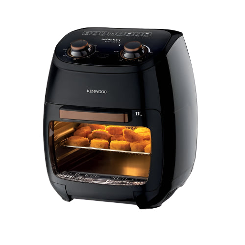 سعر اير فراير كينوود لارج HFP90 بسعة 11 لتر وقدرة 2000 واط لطهي صحي وسريع مع وظيفة الشواء healthy cooking with grill function and delivery from Cairo Drop.