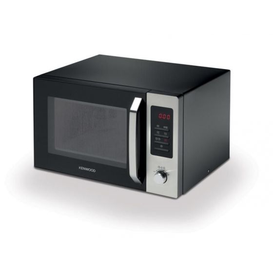 ميكروويف كينوود بشواية 30 لتر، 700 وات، أسود وفضي مع ضمان دولي وتوصيل سريع | Kenwood microwave with grill, 30L, 700W, black & silver, international warranty and fast delivery.