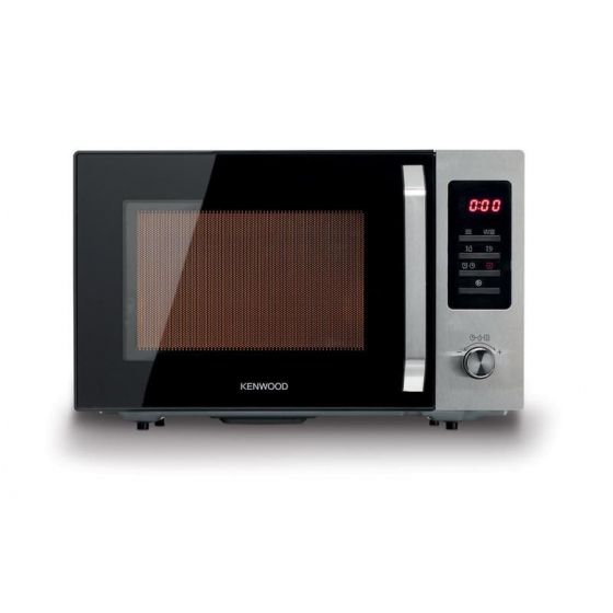 ميكروويف كينوود بشواية 30 لتر، 700 وات، أسود وفضي مع ضمان دولي وتوصيل سريع | Kenwood microwave with grill, 30L, 700W, black & silver, international warranty and fast delivery.