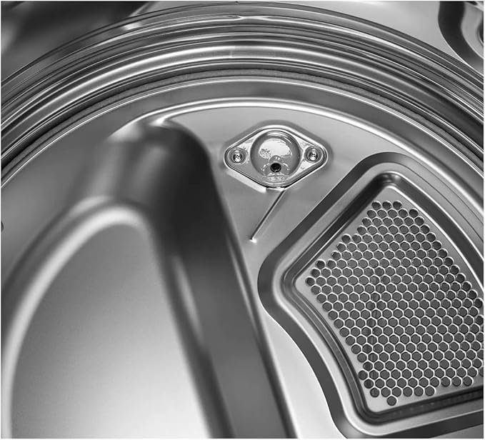 مجفف LG Dryer RH16U8EVCW سعة 16 كجم، تجفيف ذكي موفر للطاقة Dual Inverter وعناية فائقة بالملابس. LG dryer 16KG inverter with fabric care.