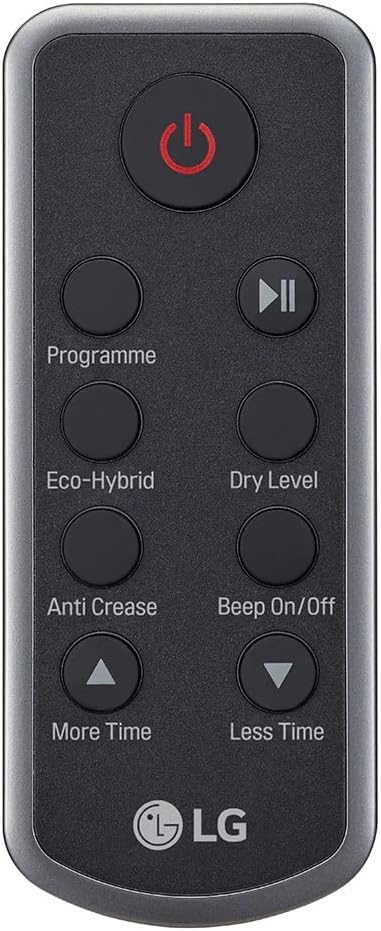 مجفف LG Dryer RH16U8EVCW سعة 16 كجم، تجفيف ذكي موفر للطاقة Dual Inverter وعناية فائقة بالملابس. LG dryer 16KG inverter with fabric care.